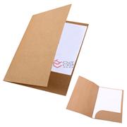 得力5917牛皮紙文件套-單頁夾-L夾